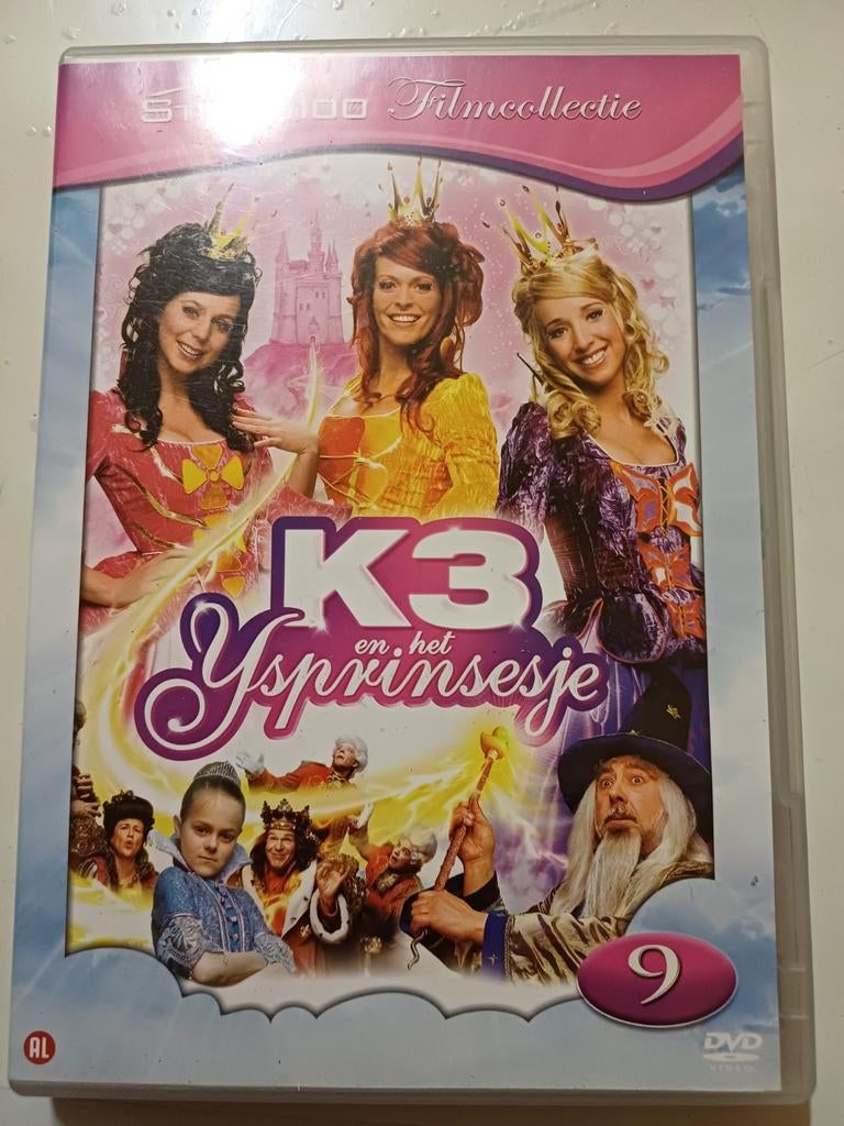 K 3 En het ijsprinsesje, Cd's en Dvd's, Alle leeftijden, Ophalen of Verzenden, Zo goed als nieuw, Komedie