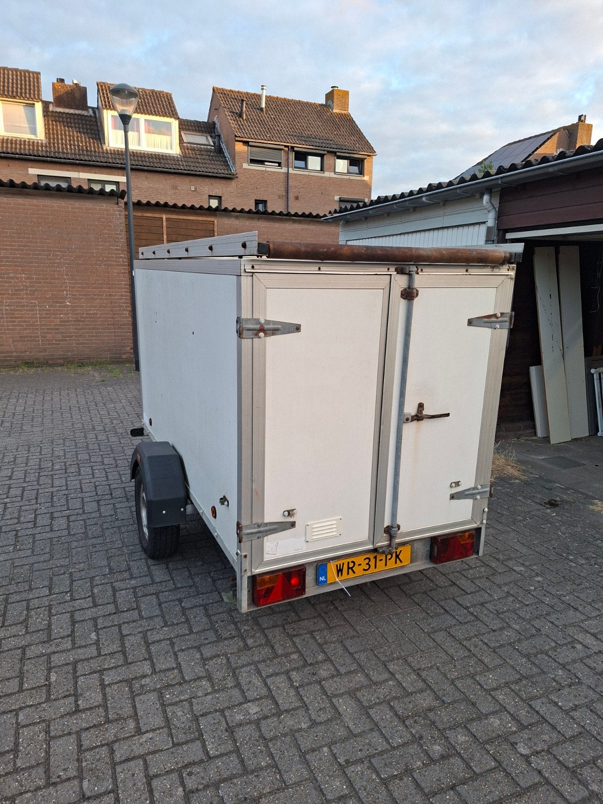 Opknapper!! Verdonk gesloten  aanhangwagen, Auto diversen, Aanhangers en Bagagewagens, Ophalen