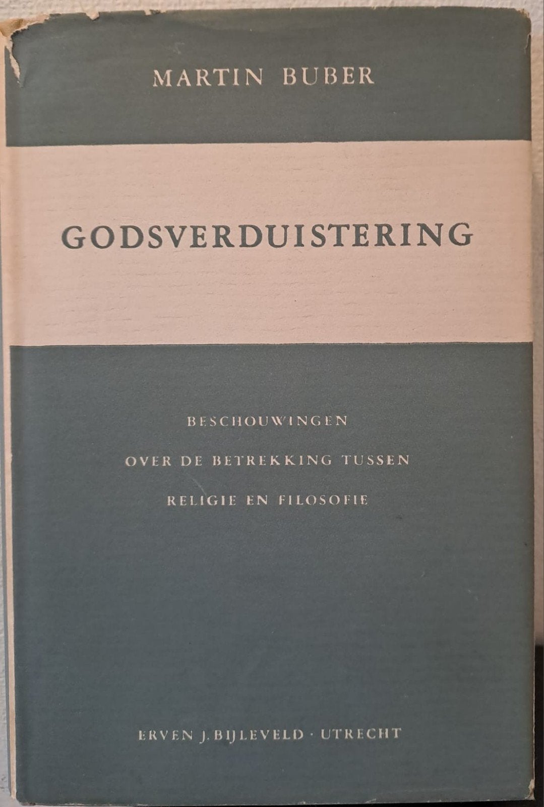 Godsverduistering: Religie en Filosofie - Martin Buber, Boeken, Verzenden, Zo goed als nieuw