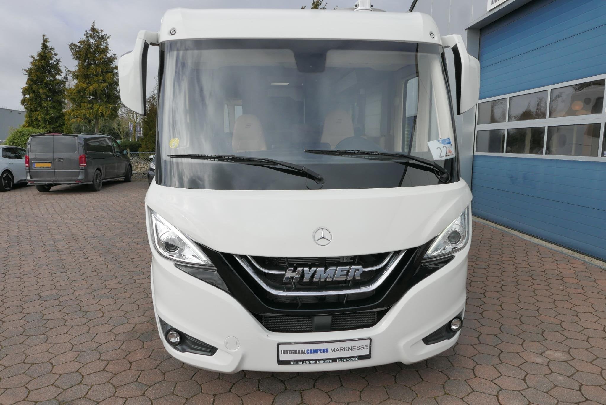 Hymer BML-I 790 MasterLine | Levelsysteem | Queensbed | Omvo, Caravans en Kamperen, 7 tot 8 meter, Bedrijf, Diesel, Hymer