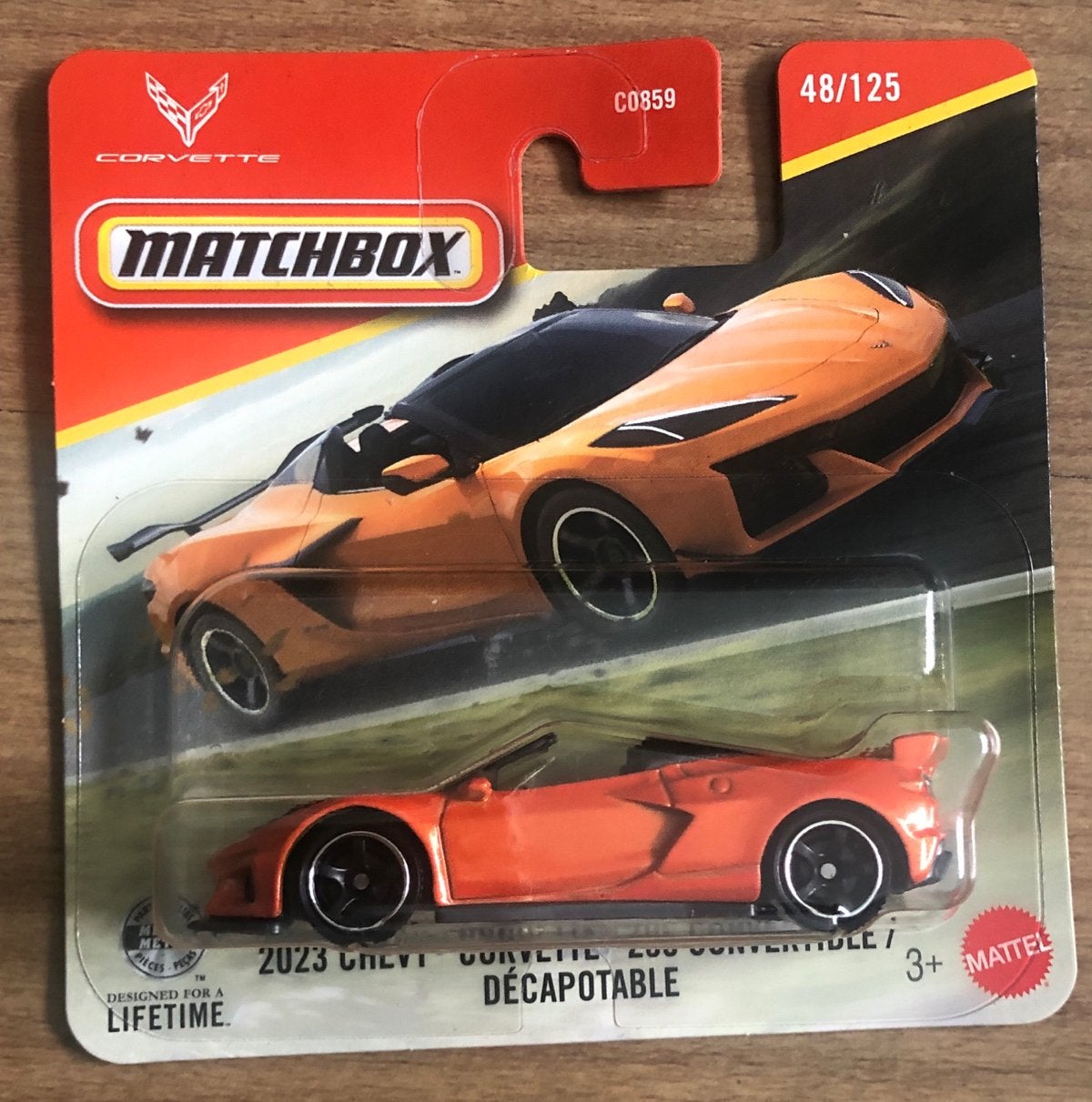 Matchbox 2023 Chevy Corvette Z06 Convertible Decapotable, Ophalen of Verzenden, Nieuw