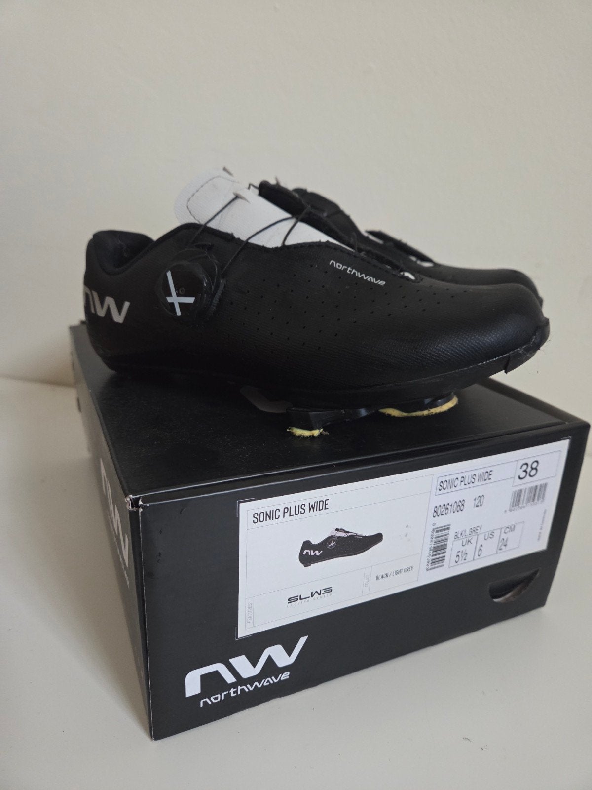 Northwave Sonic Plus Wide fietsschoenen - Maat 38, Ophalen of Verzenden, Zo goed als nieuw, Schoenen