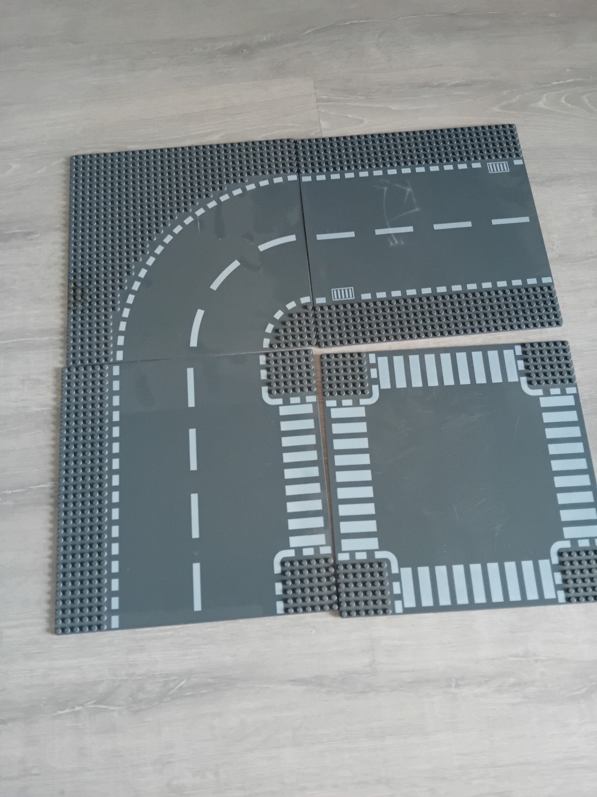 4 lego grondplaten, Ophalen of Verzenden, Gebruikt