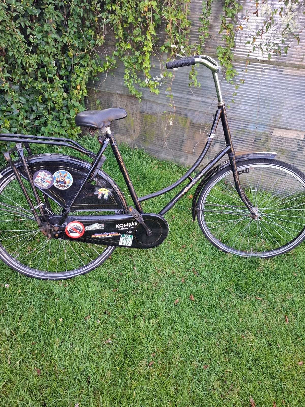 Omafiets damesfiets 28 inch, 56 cm of meer, Ophalen, Gebruikt, Terugtraprem