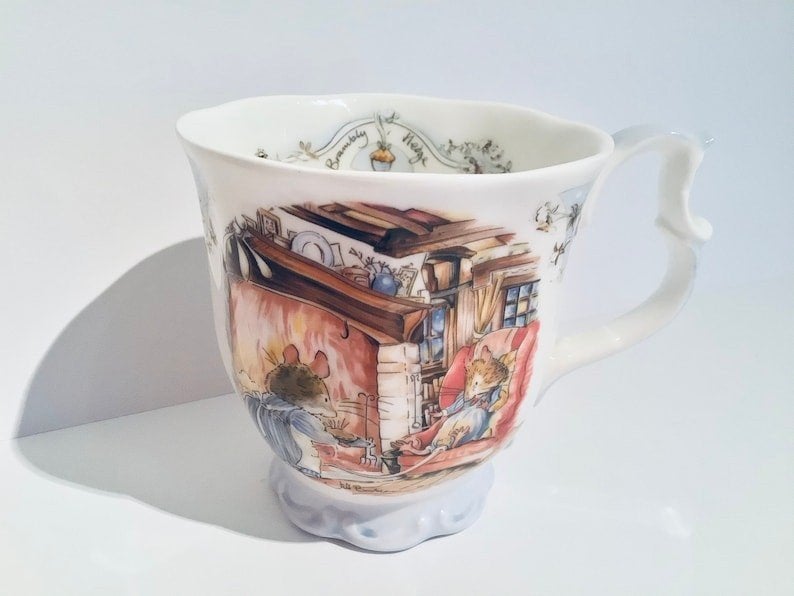 Brambly Hedge winter mok royal doulton, Ophalen