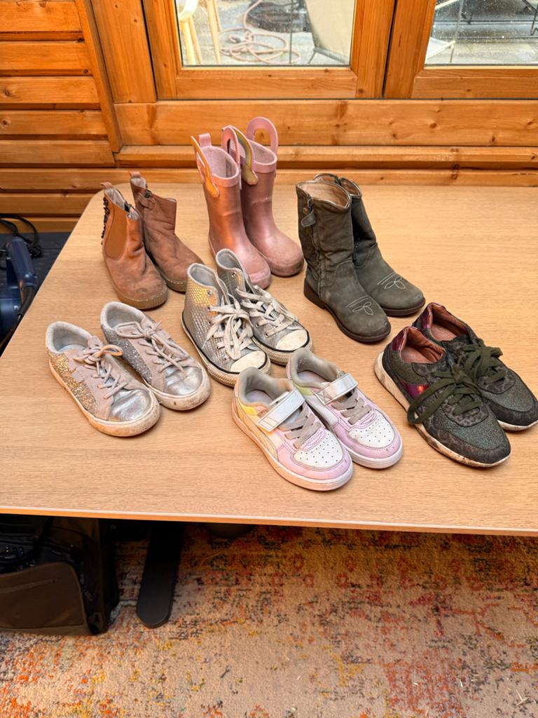 Diverse kinderschoenen maat 28-31 (All Star, Zara, Puma), Ophalen of Verzenden, Gebruikt, Jongen of Meisje, Schoenen