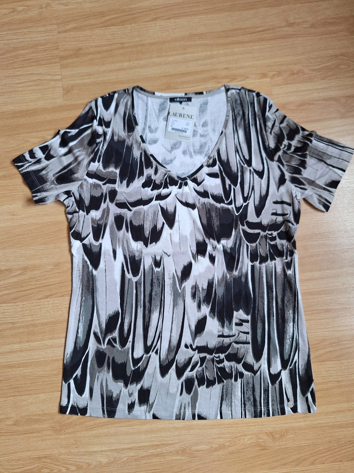 Olsen katoenen dames T-shirt maat 44, Olsen, Maat 42/44 (L), Nieuw, Ophalen of Verzenden