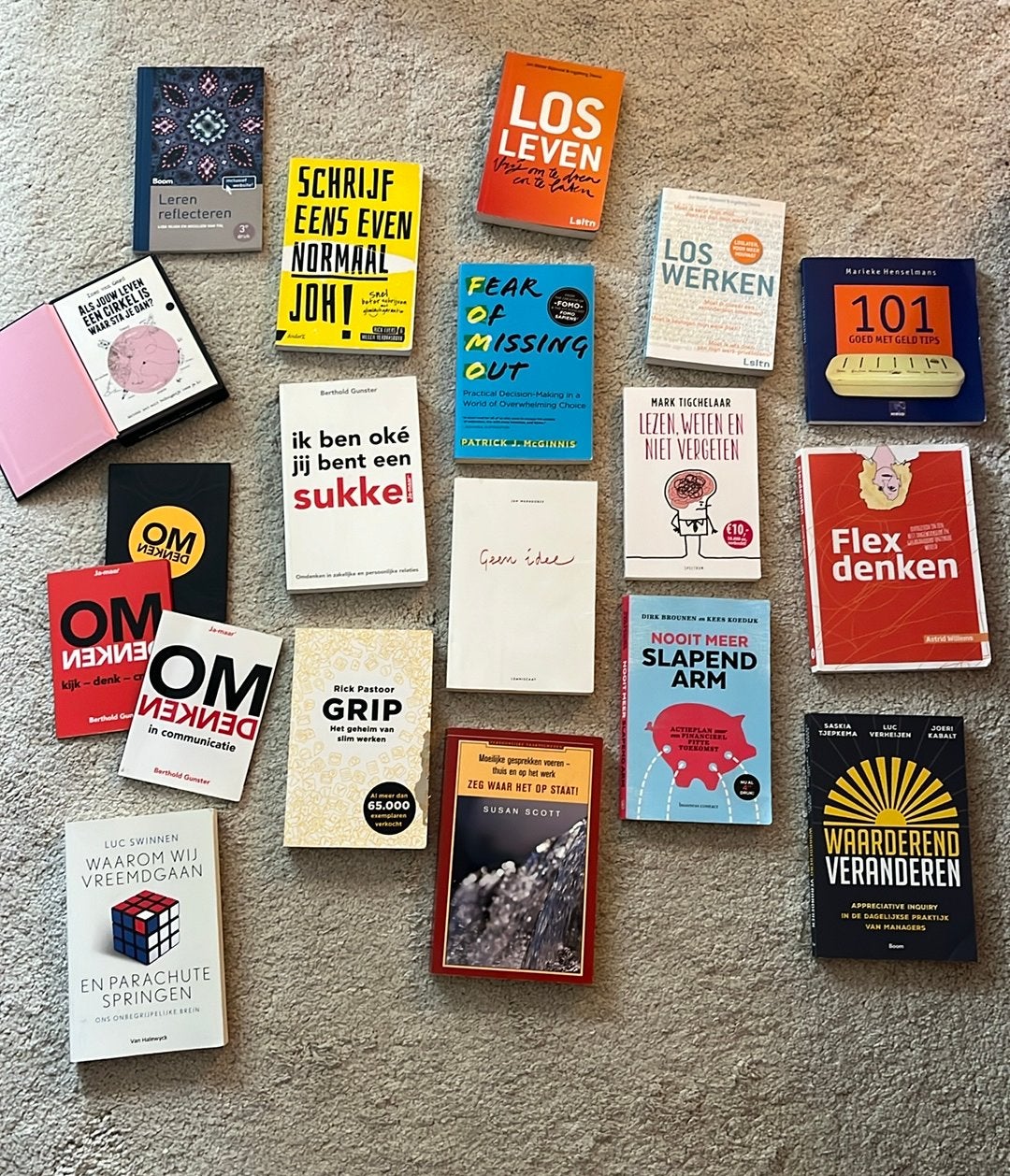 Boeken psychologie zelfhulp, Ophalen, Zo goed als nieuw
