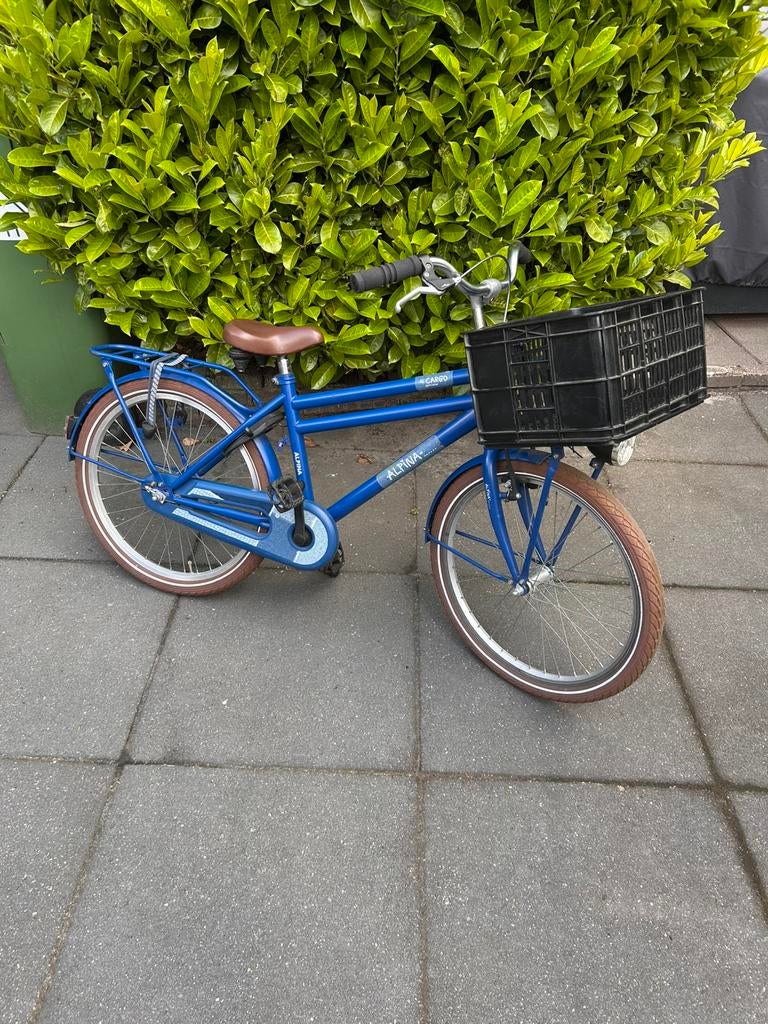 Alpina jongens fiets 22 inch, Ophalen, Terugtraprem, 22 inch, Gebruikt