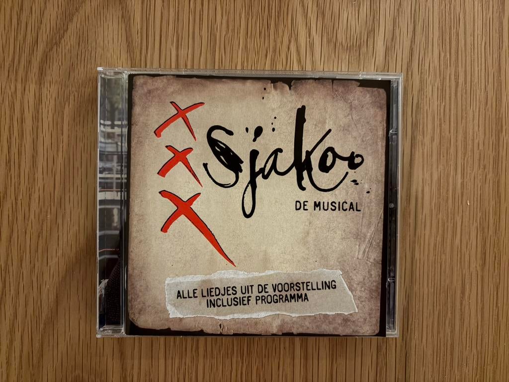 Sjakoo de musical - Nederlandse musical op cd cast album, Ophalen of Verzenden, Zo goed als nieuw