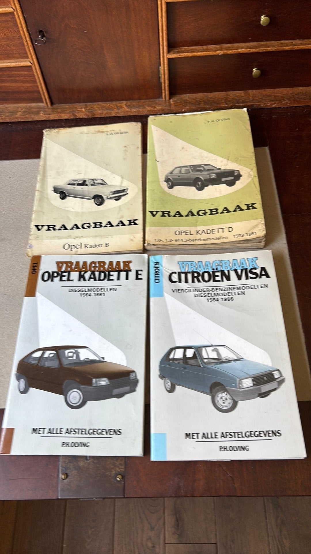 Vraagbaak Citroen visa- Opel kadette B- D en E, Ophalen of Verzenden
