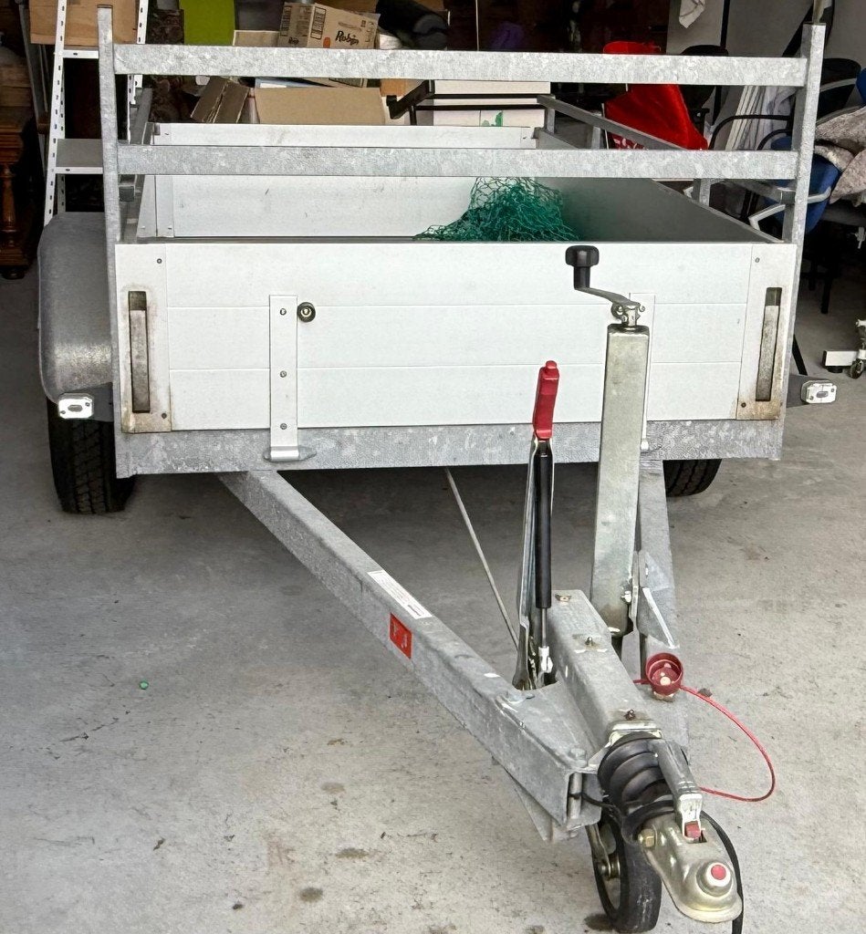 Aanhangwagen, Ophalen, Gebruikt