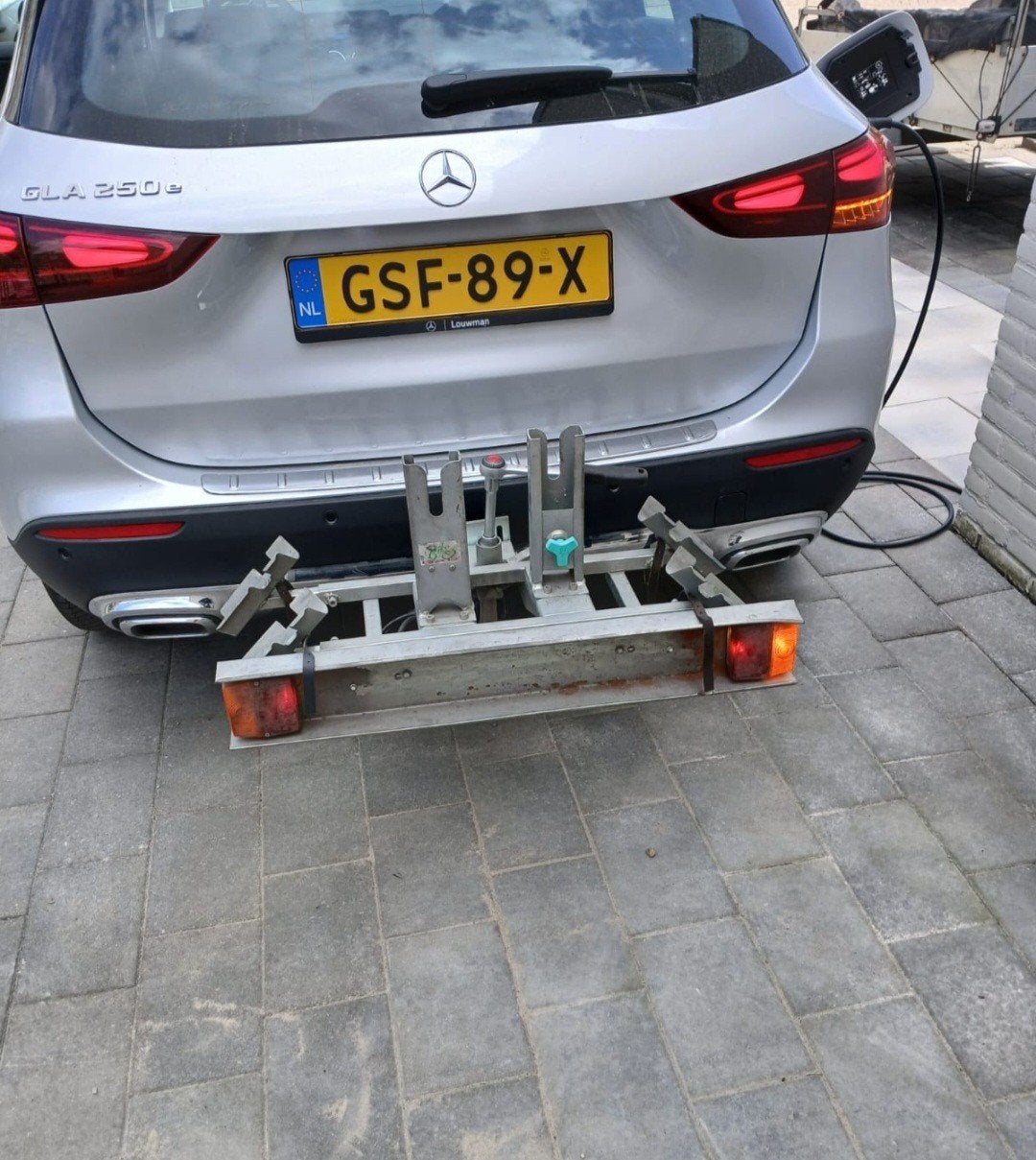 Nette fietsendrager, Ophalen, Gebruikt, Trekhaakdrager