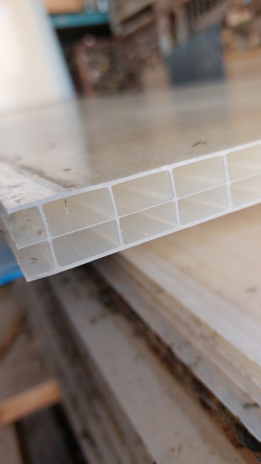 polycarbonaat platen, Ophalen of Verzenden, Gebruikt, Overige materialen, Overige typen