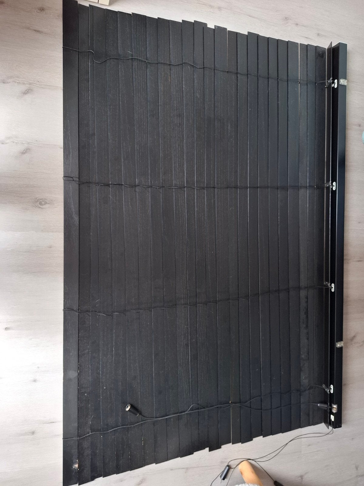Zwarte Luxaflex, Ophalen, Overige merken, 150 cm, Zwart