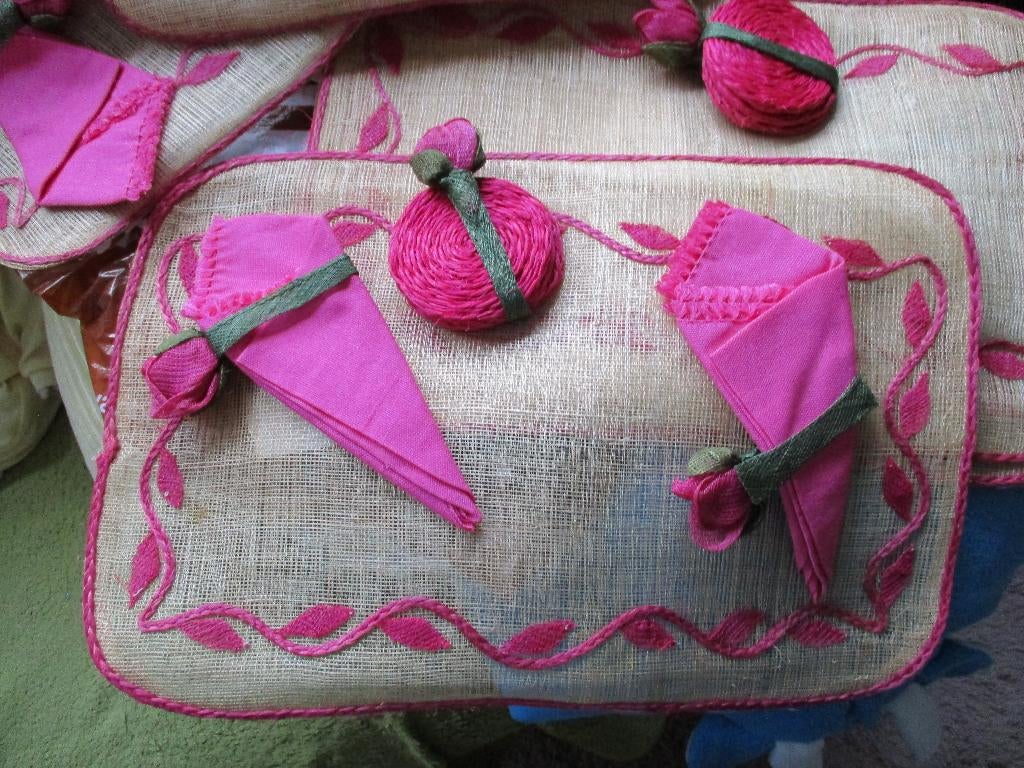 Bijzondere placemats, servetten en onderzetters, Ophalen, Nieuw, Overige kleuren, Placemat