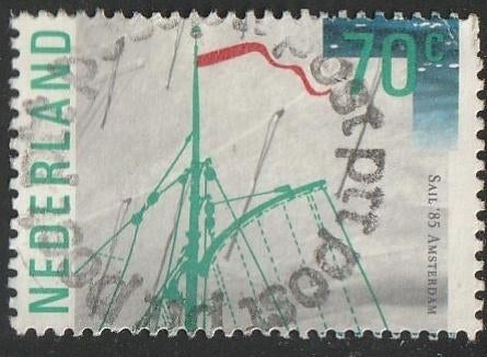 Nederland 1985 1337b Amsterdam 70c, Gest PTT Post, Verzenden, Na 1940, Gestempeld