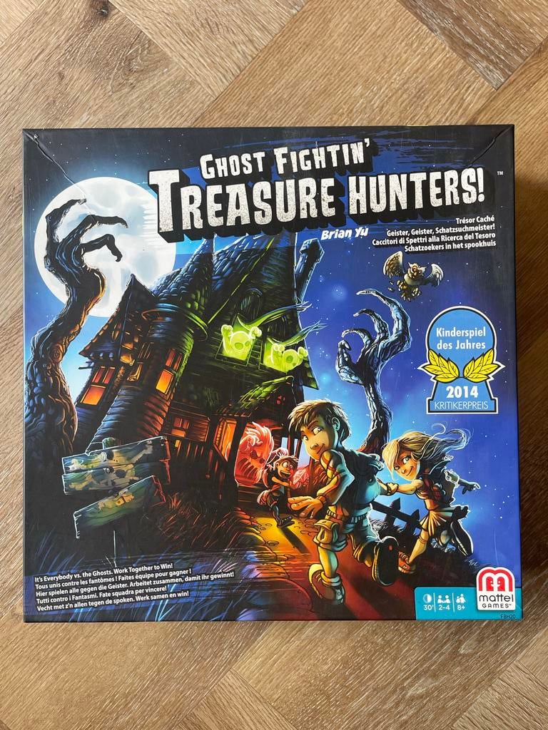 Ghost Fightin' Treasure Hunters - Schatzoekers Spookhuis, Drie of vier spelers, Ophalen of Verzenden, Gebruikt