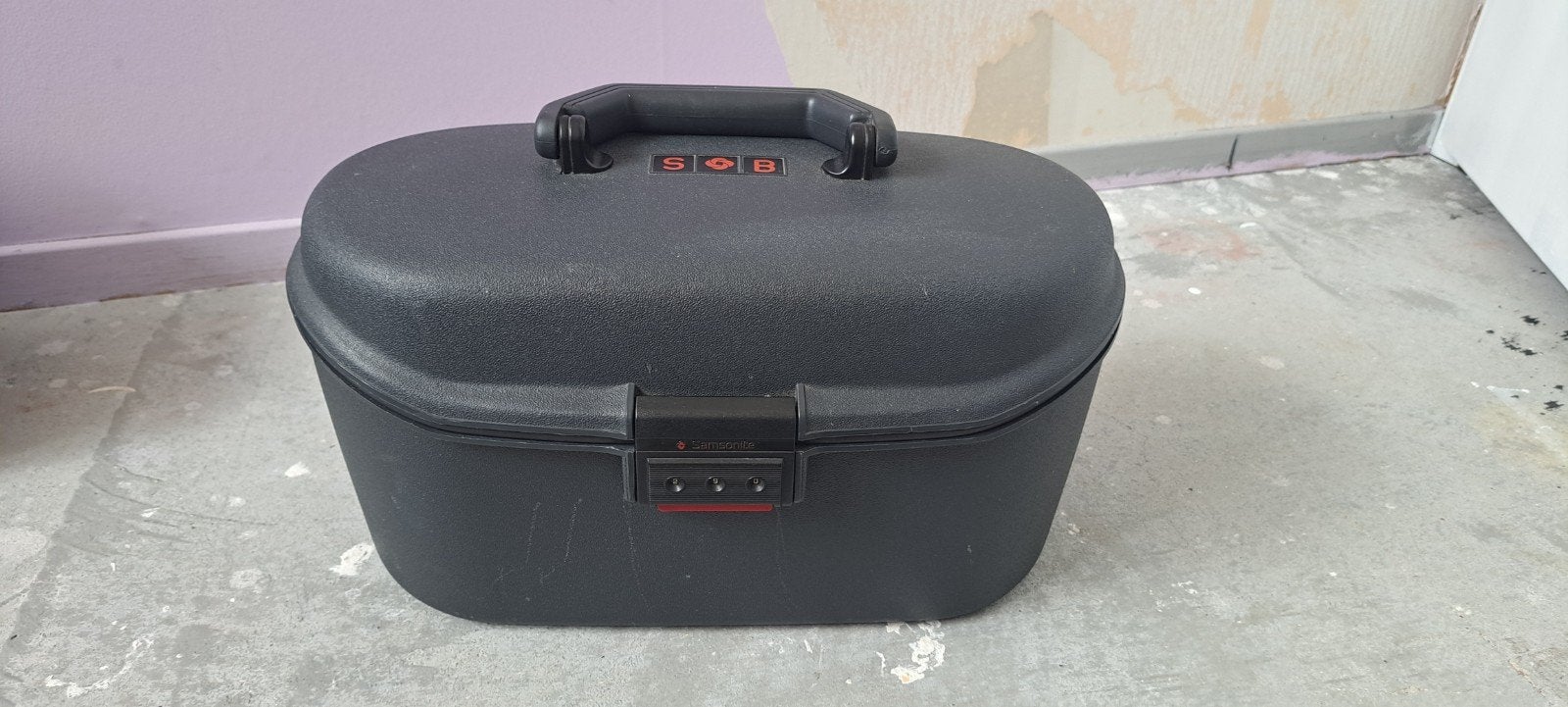 beautycase Samsonite met spiegel, Sieraden, Tassen en Uiterlijk, Beautycases, Ophalen, Gebruikt