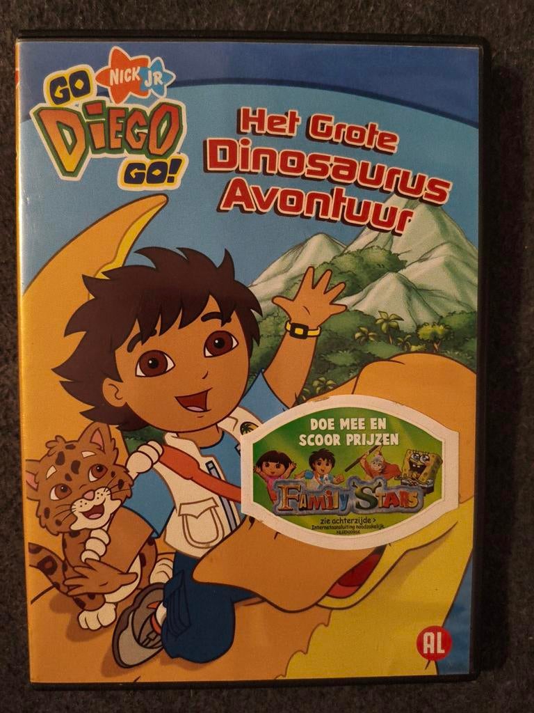 Go Diego Go! Het Grote Dinosaurus Avontuur DVD, Cd's en Dvd's, Ophalen of Verzenden