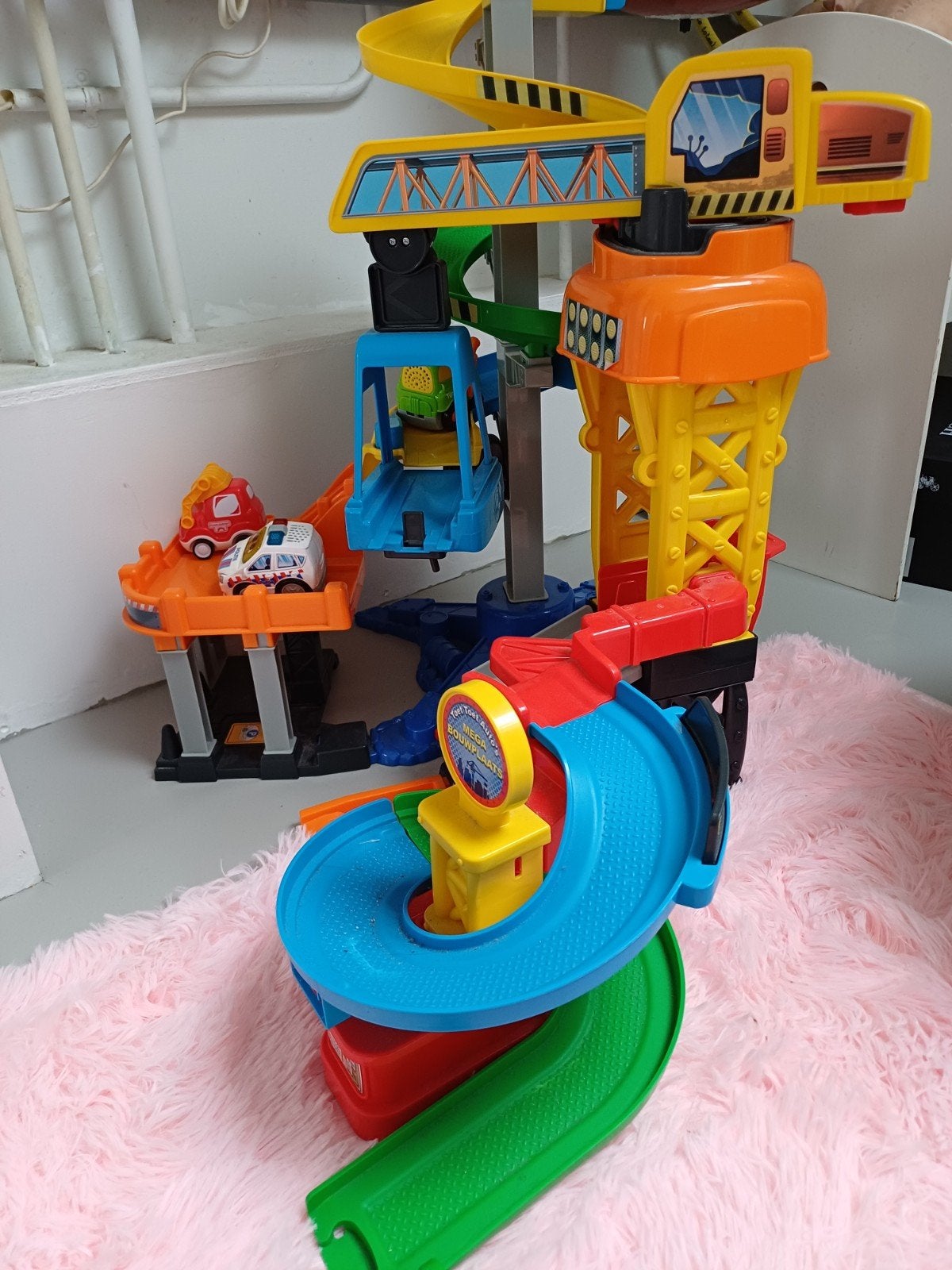 v tech autobaan, Kinderen en Baby's, Gebruikt, Onderdelen, Zelf te bouwen, Handmatig
