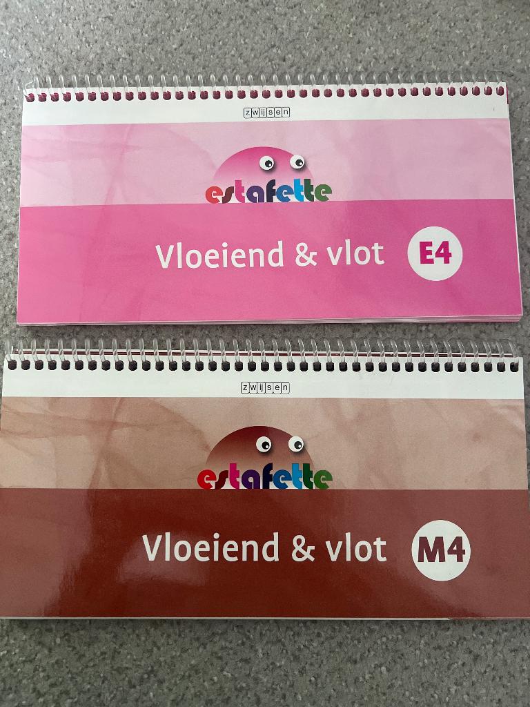 Estafette vloeiend en vlot m4 en e4, Ophalen of Verzenden, Zo goed als nieuw, Fictie algemeen