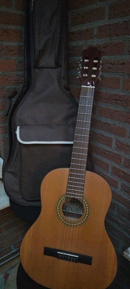 Motion Klassieke Gitaar TC-902MT usa met hoes, Ophalen of Verzenden, Zo goed als nieuw, Klassieke of Spaanse gitaar, Met koffer