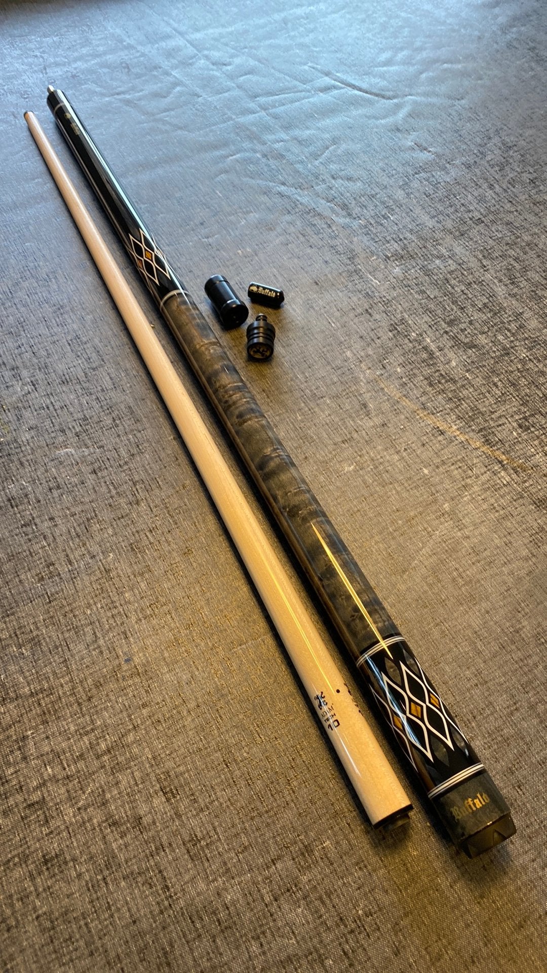 Biljartkeu Buffalo met Adam Tech 10 top, Ophalen of Verzenden, Zo goed als nieuw, Keu of Ballen