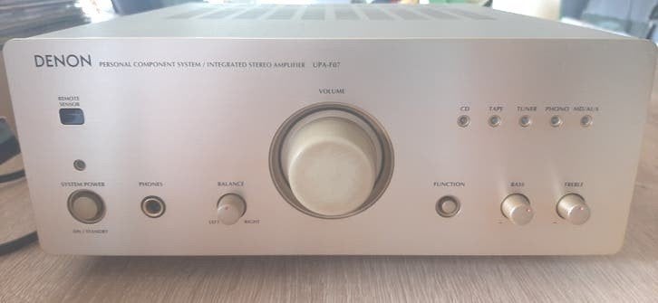 Denon UPA-F07 Geïntegreerde Stereo Versterker inc remote., Audio, Tv en Foto, Ophalen, 60 tot 120 watt, Denon