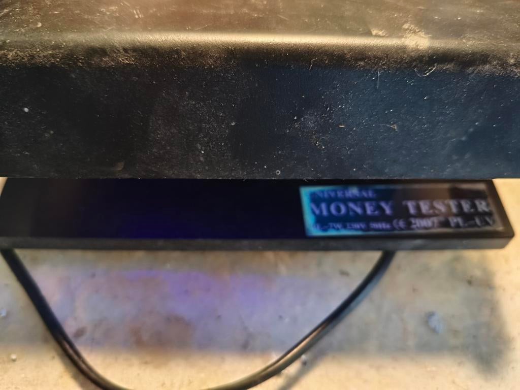 Universele Geld Tester UV Lamp, Postzegels en Munten, Ophalen of Verzenden