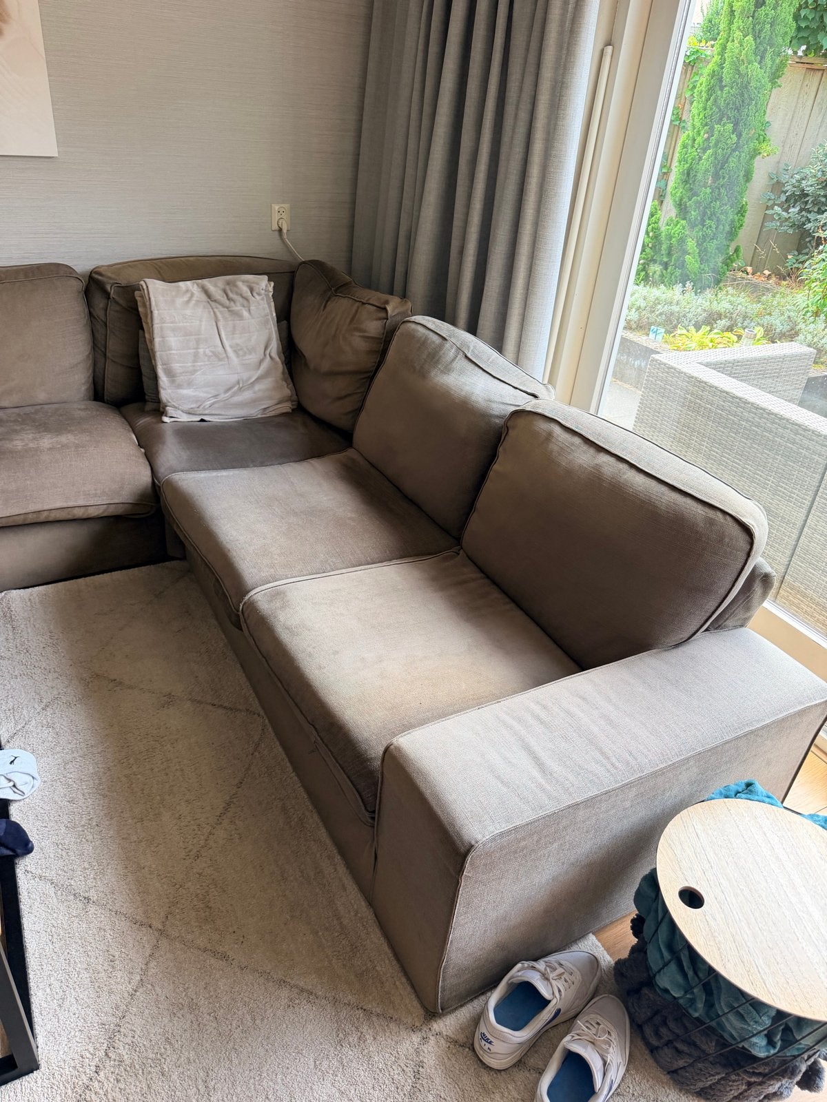 Gratis hoekbank van Ikea, Ophalen, 250 tot 300 cm, Gebruikt, Hoekbank