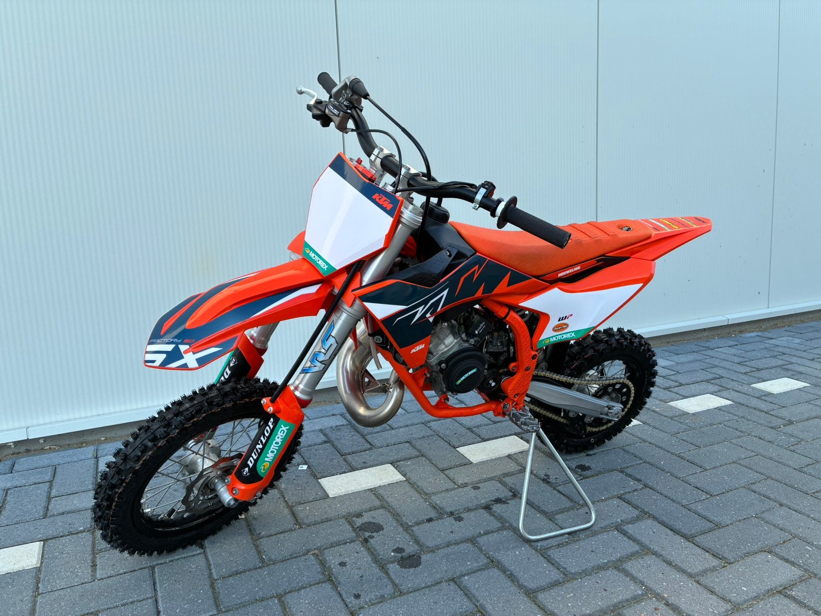 KTM SX50 factory edition 2024 nieuwstaat fmf 22 uur, Particulier, Crossmotor, 11 kW of minder, Automaat