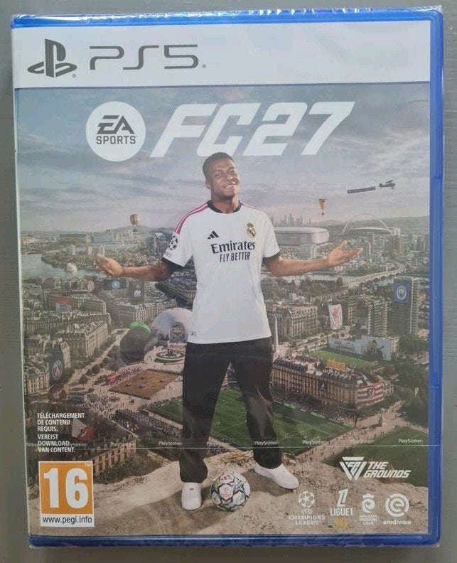 EA Sports FC 27 PS5 - Nieuw en Geseald, Ophalen, Nieuw, Eén computer, 3 spelers of meer