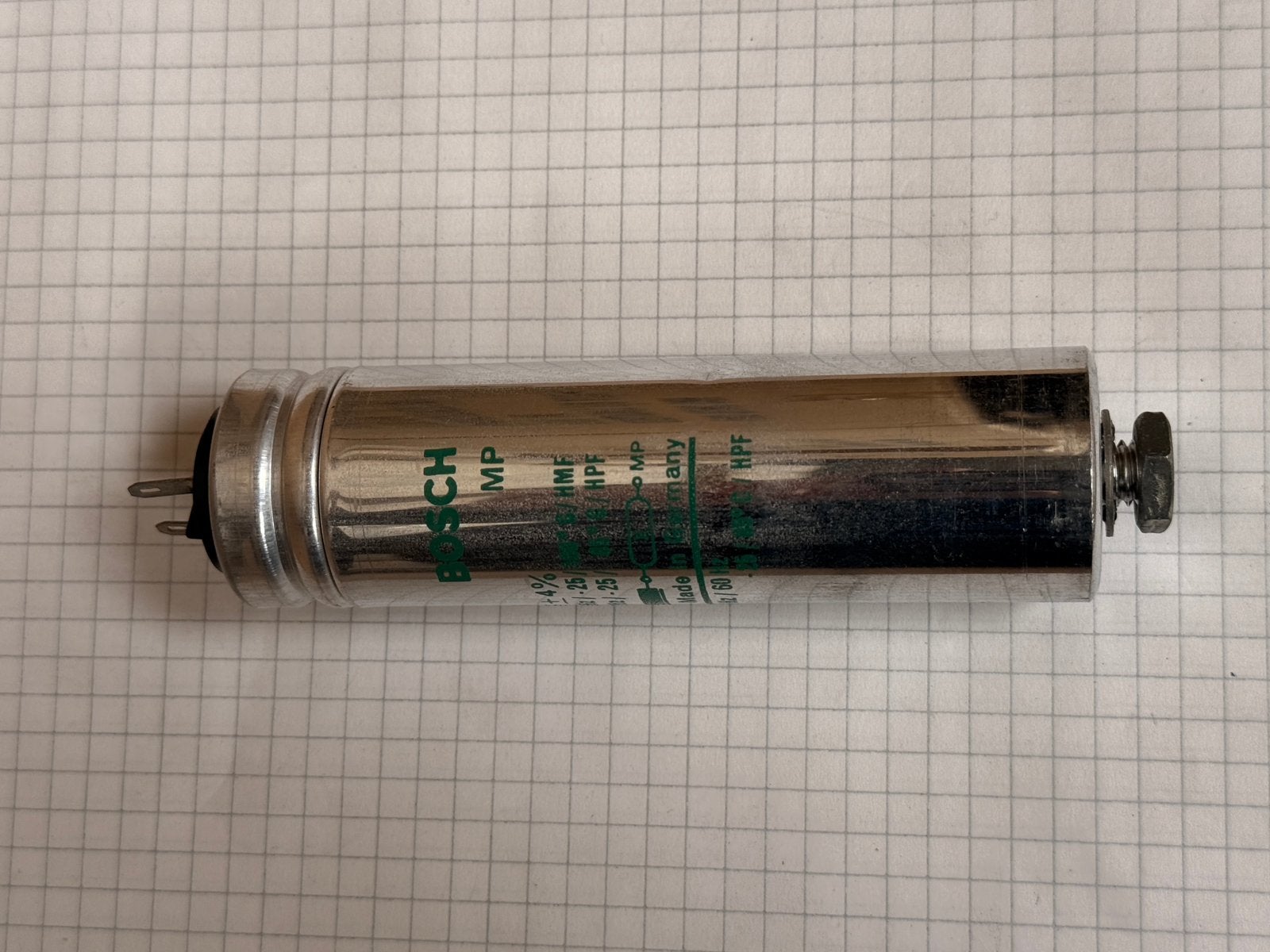 Bosch mp condensator 6,8 uf 450V, Ophalen of Verzenden, Zo goed als nieuw, Nvt, Nvt