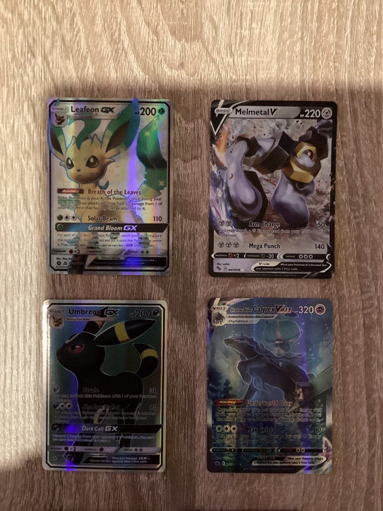 Zeldzame pokemon kaarten, Ophalen of Verzenden, Zo goed als nieuw, Foil