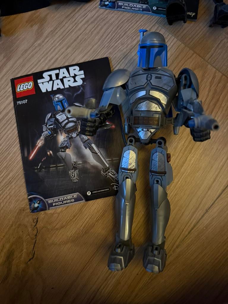 Lego Star Wars 75107 Jango Fett, Ophalen of Verzenden, Zo goed als nieuw, Actiefiguurtje