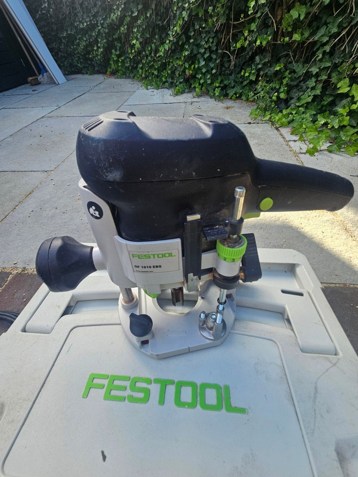 Festool Bovenfrees OF 1010 EBQ-Plus in Systainer, Gebruikt, Ophalen of Verzenden, Bovenfrees, Festool