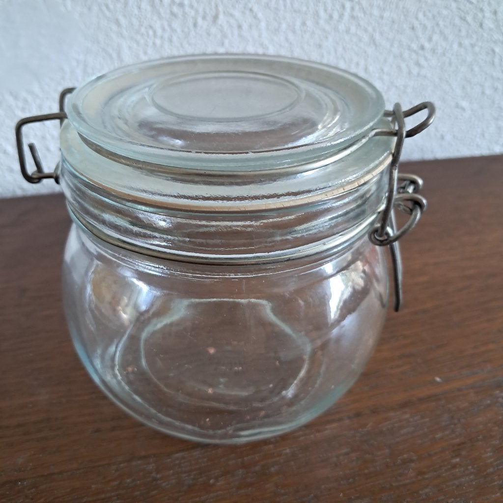 weckpot, Ophalen, Glas