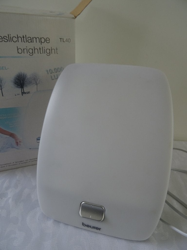 Beurer TL40 daglichtlamp brightlight lamp lichttherapie, Ophalen of Verzenden, Zo goed als nieuw, Overige typen
