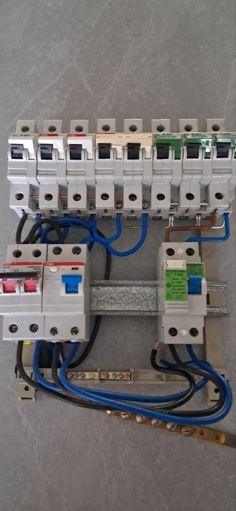 Diverse ABB Groepenkast, Ophalen of Verzenden, Gebruikt, Schakelaar
