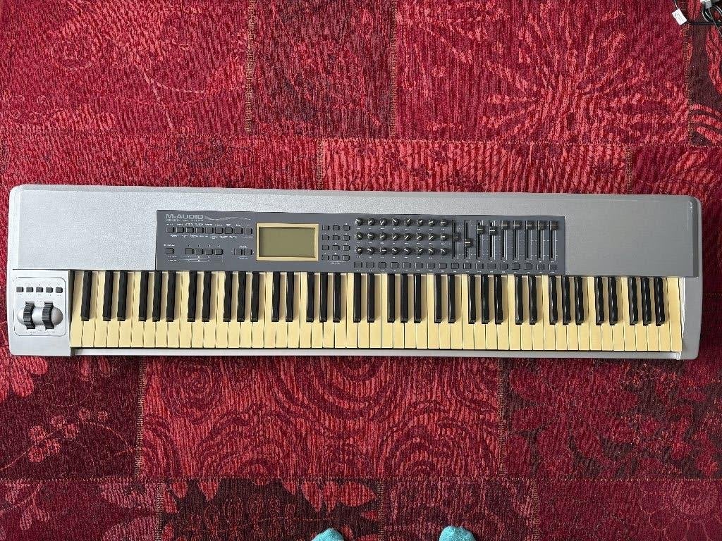 M-Audio Keystation Pro 88 MIDI Controller, Gebruikt, 88 toetsen, Midi-aansluiting, Ophalen