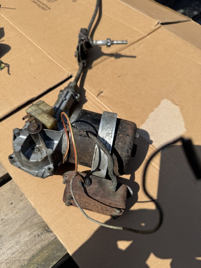 Landrover series 2a en 3 ruiterwissermotor compleet, Auto-onderdelen, Ophalen, Gebruikt, Land Rover