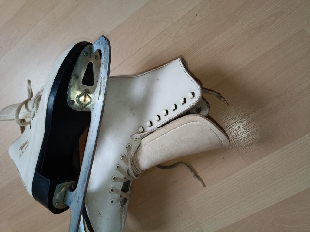 Kunstschaatsen wit, Gebruikt, Kunstschaatsen, Ophalen, Overige merken