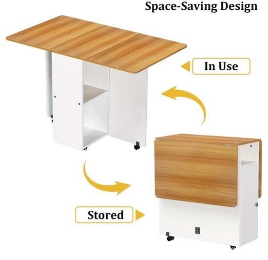 Inklapbare Eettafel – Opklapbare Tafel – Uitklapbare Tafel, Corvance B.V., Verzenden, Nieuw, Corvancebol@gmail.com