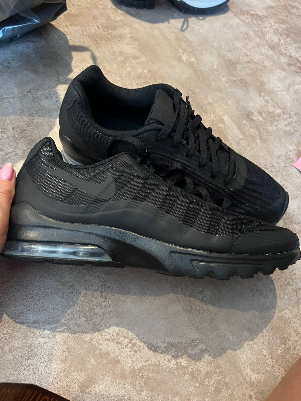 NIKE AIR gympen maat 46 origineel nieuw, G, Zwart, G, Nieuw
