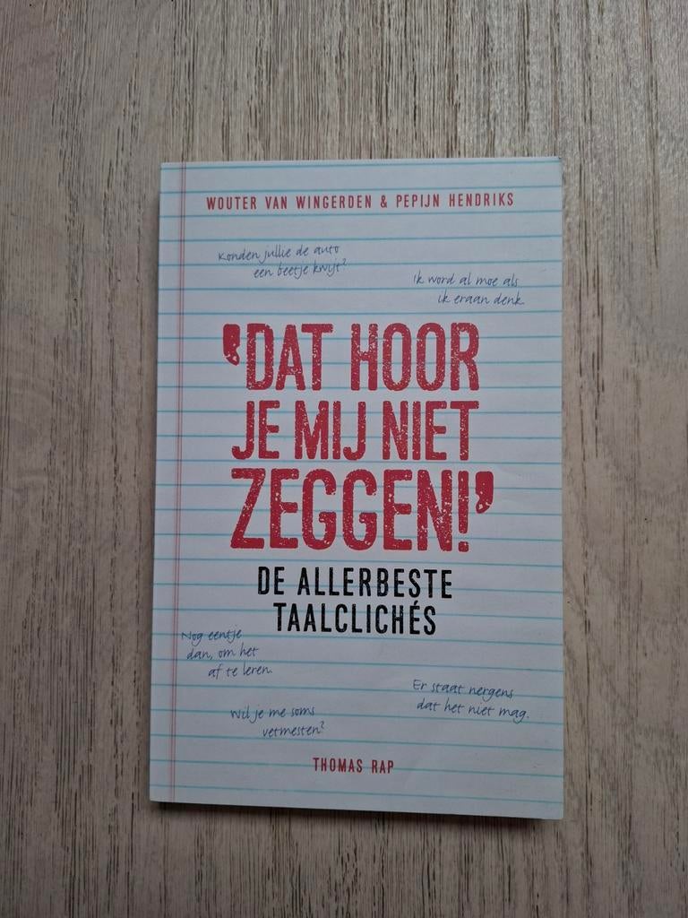 Dat hoor je mij niet zeggen!, Ophalen of Verzenden, Nieuw