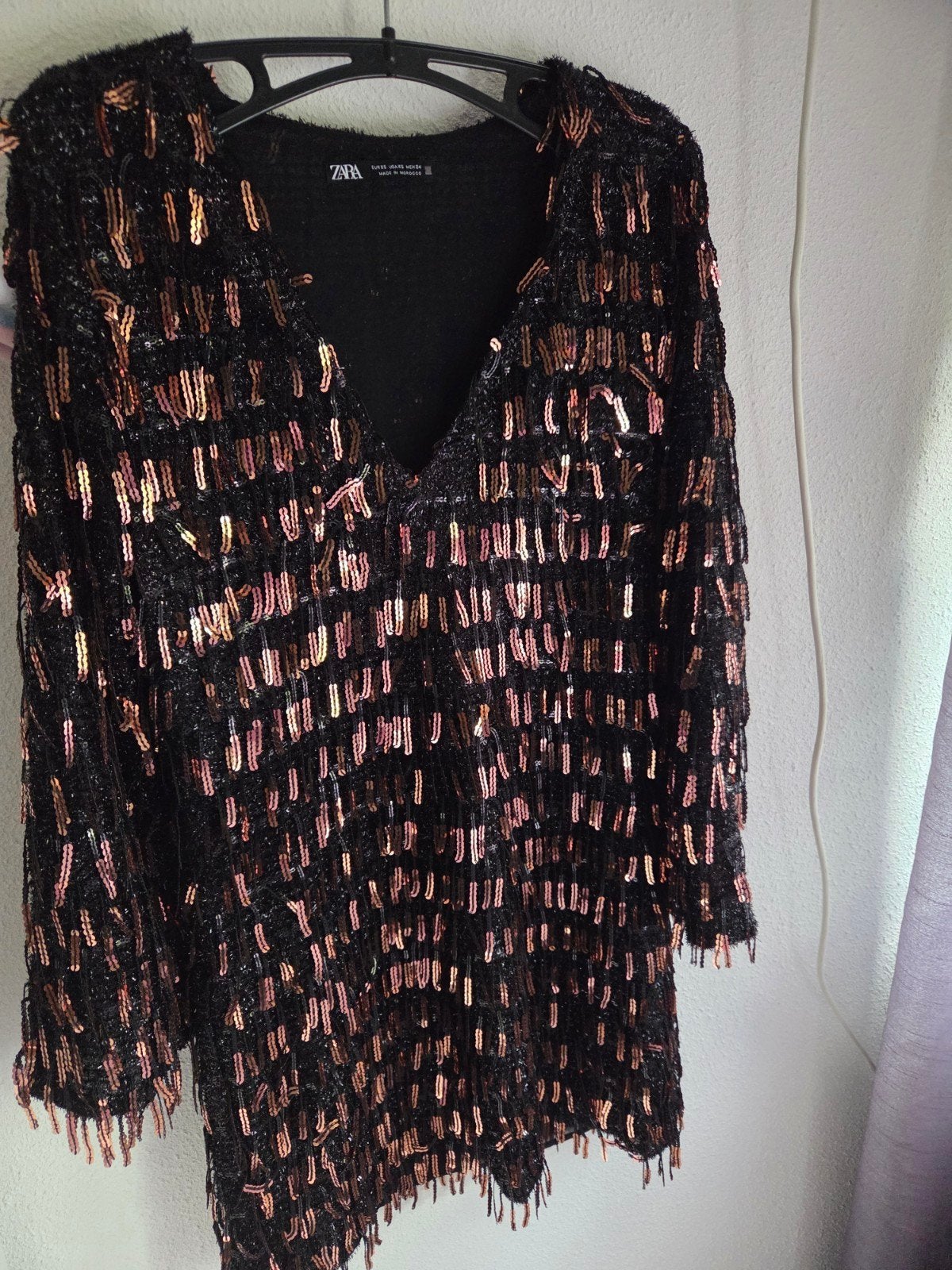 Jurk - partydress- 34/XS zara, Ophalen, Zo goed als nieuw, Lingerie of Zwemkleding
