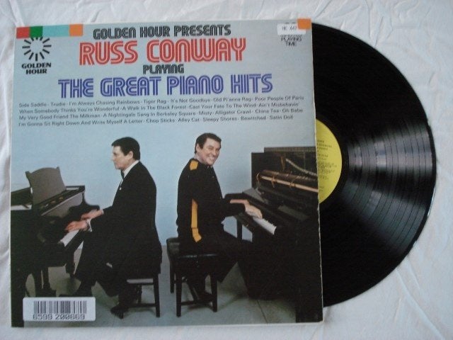 Russ Conway playing the great piano hits, LP, Gebruikt, Ophalen of Verzenden, 12 inch