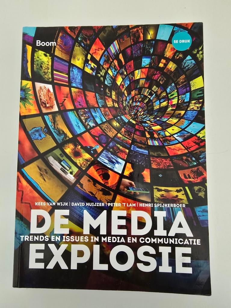 De Media Explosie: Trends & Issues in Media en Communicatie, Boeken, Ophalen of Verzenden