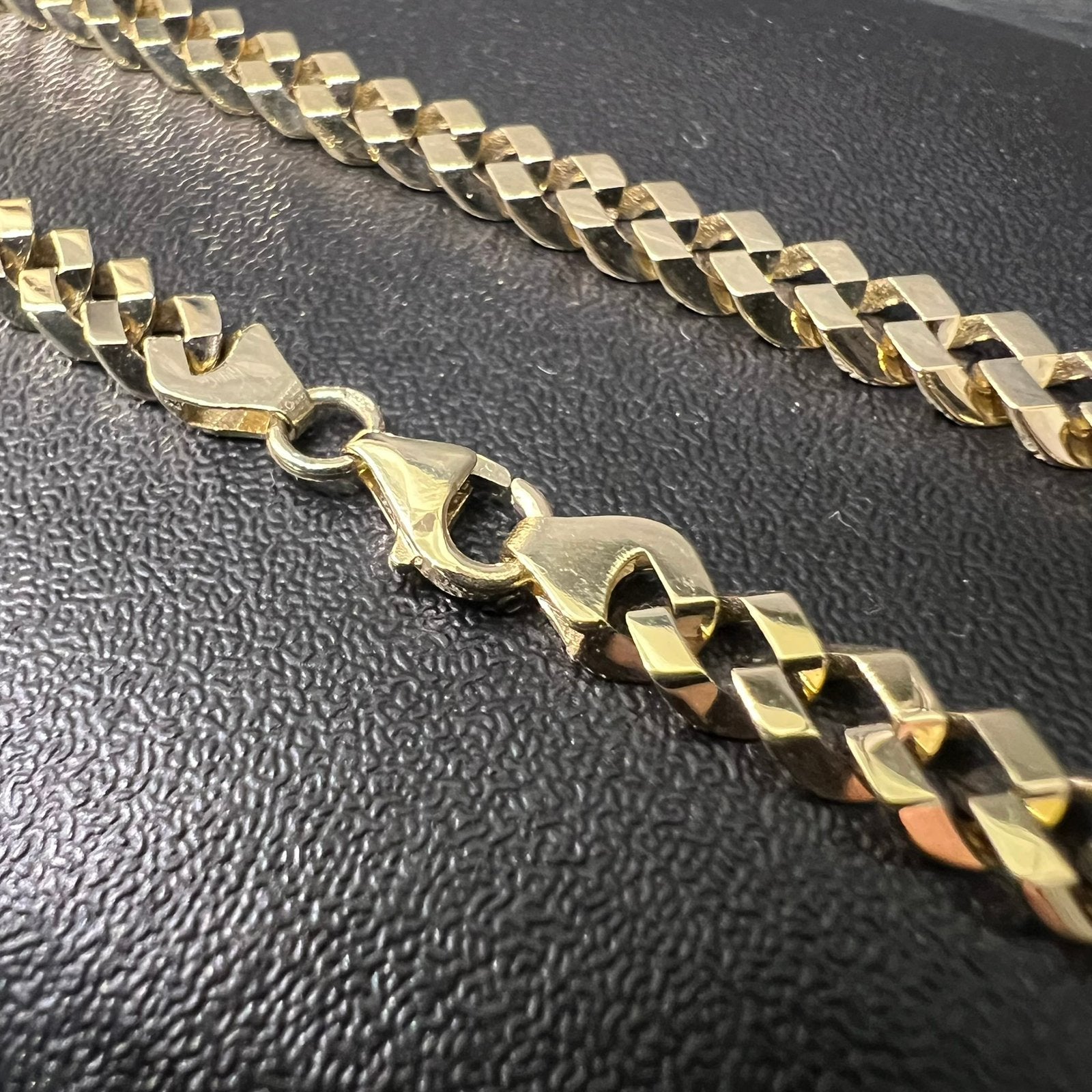 14k gouden ketting cuban gourmet schakel, Ophalen of Verzenden, Nieuw, Goud